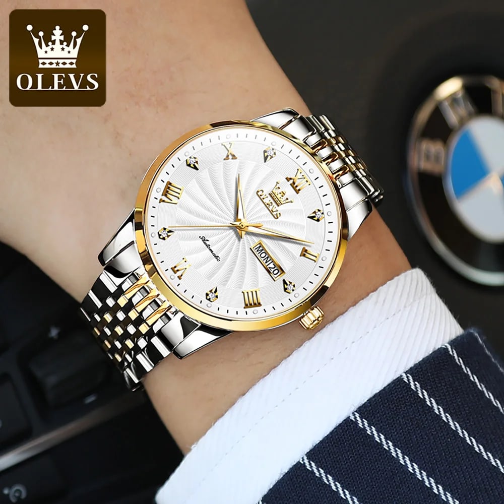 OLEVS Men Mechanical Automatic Watch 